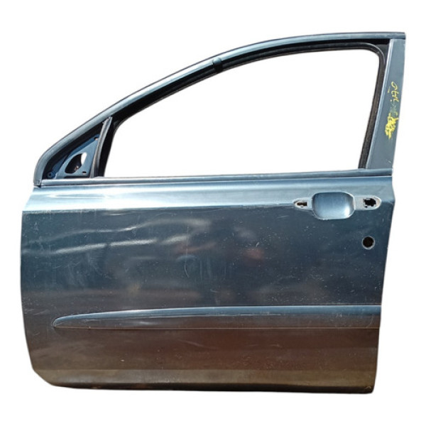 Porta Dianteira Esquerdo Fiat Stilo 2004 A 2010 Dianteira Esquerda Cinza