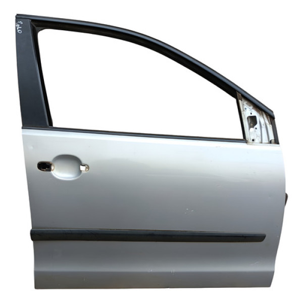 Porta Dianteira Direita Vw Polo 2006 A 2012 Dianteira Direita Prata
