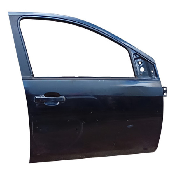 Porta Dianteira Direita Ford Fiesta 2005 A 2012 Dianteira Direita Preto