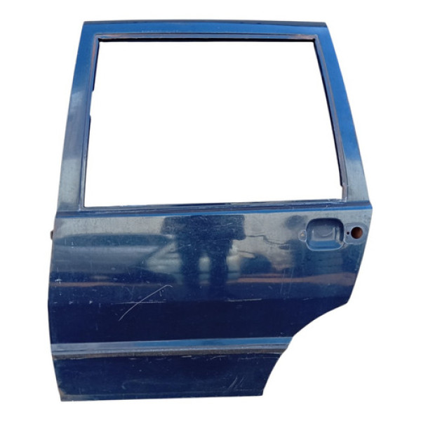 Porta Traseira Esquerda Fiat Uno 2004 A 2012 Traseira Cinza