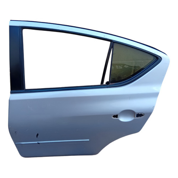 Porta Traseira Esquerda Nissan Versa 2011 A 2019 Traseira Esquerda Cinza