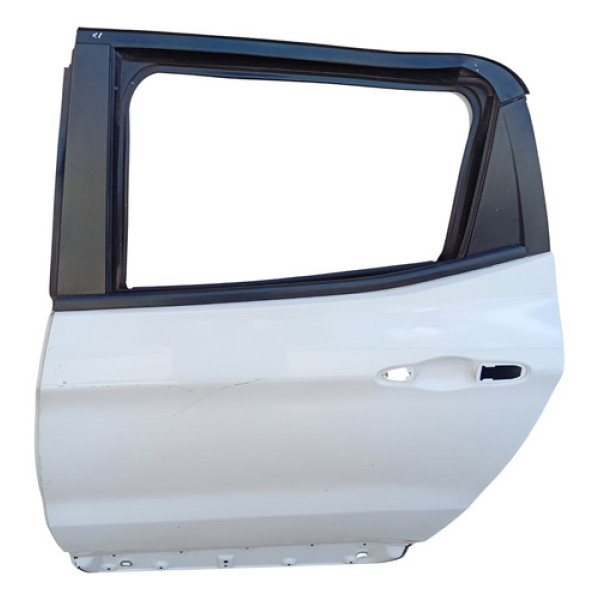Porta Traseira Esquerda Fiat Toro 2016 A 2023 Traseira Esquerda Branco