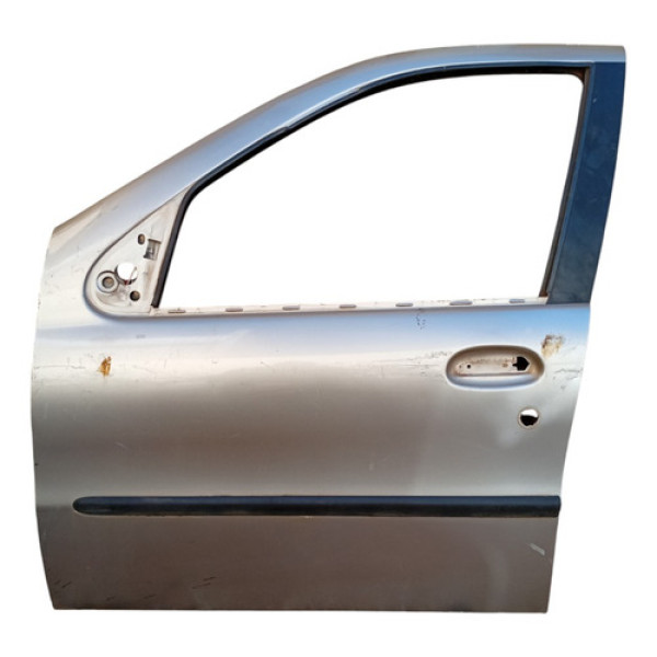 Porta Dianteira Esquerda Fiat Palio Siena 2000 A 2007 Dianteira Esquerda Cinza