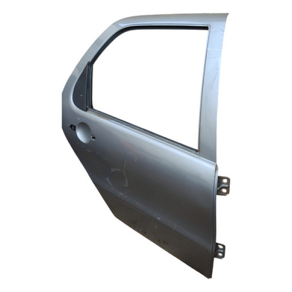 Porta Traseira Direita Fiat Palio 2006 A 2012 Baleia Traseira Direita Prata