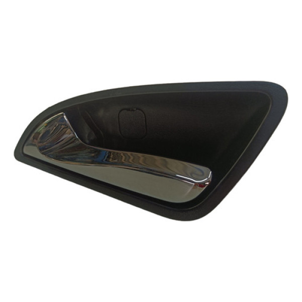 Maçaneta Interna Lado Esquerdo Hyundai Hb20 2013 2019 Cromado Dianteira/traseira