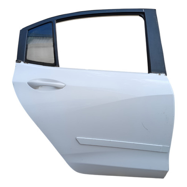 Porta Traseira Direita Gm Onix 2019 A 2023 Traseira Esquerda Branco