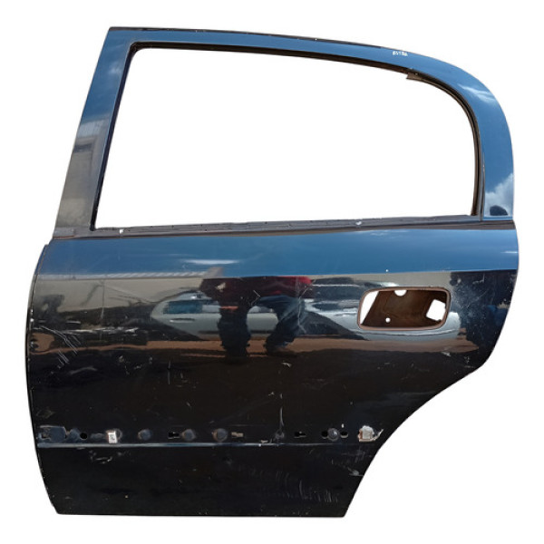 Porta Traseira Esquerda Gm Astra 2004 A 2011 Traseira Esquerda Preto