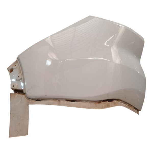 Moldura Polaina Traseira Esquerda Fiat Toro 2017 18 19 20 21 Branco