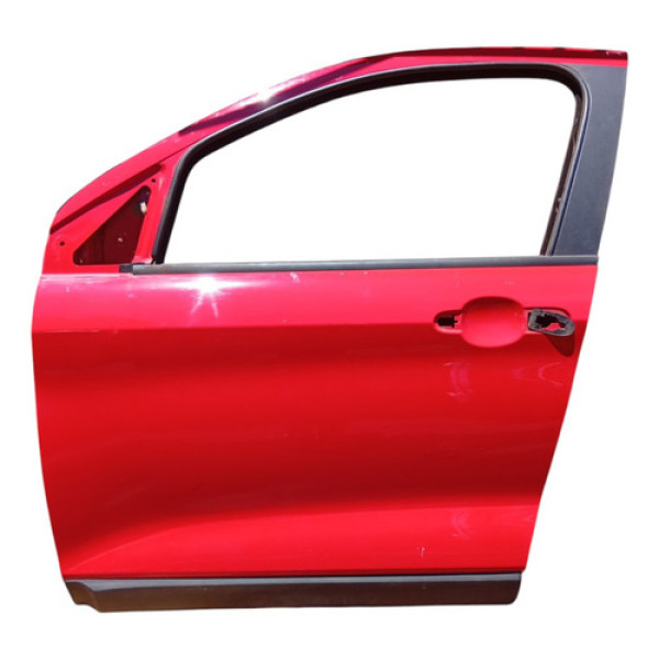 Porta Dianteira Esquerda Fiat Pulse 2021 A 2023 Dianteira Esquerda Vermelho