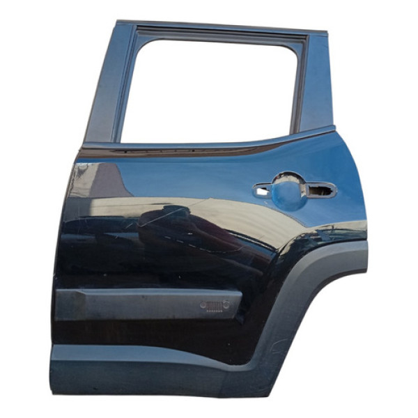 Porta Traseira Esquerda Jeep Renegade 2016 A 2021 Traseira Esquerda Preto