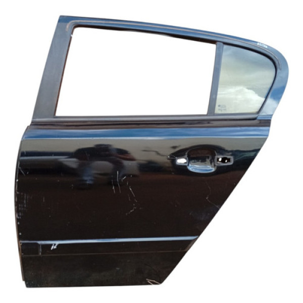 Porta Traseira Esquerda Gm Vectra Hatch 2006 A 2011 Traseira Esquerda Preto