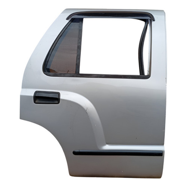 Porta Traseira Direita Gm Blazer 1996 A 2000 Traseira Direita Prata