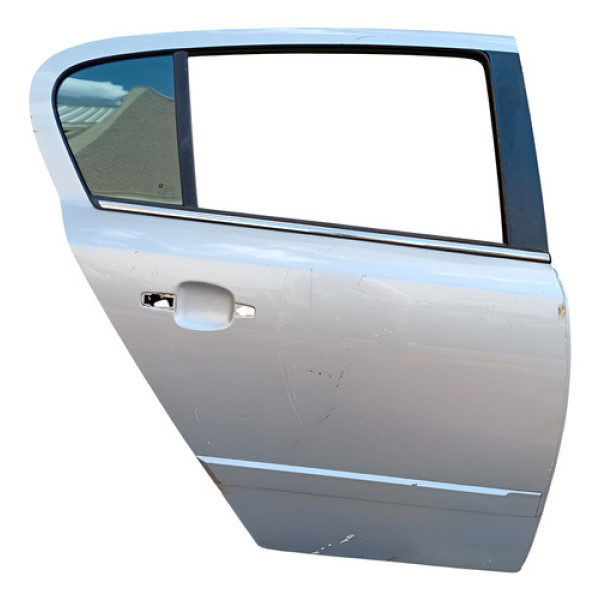 Porta Traseira Direita Gm Vectra Sedan 2006 A 2011 Traseira Direita Prata