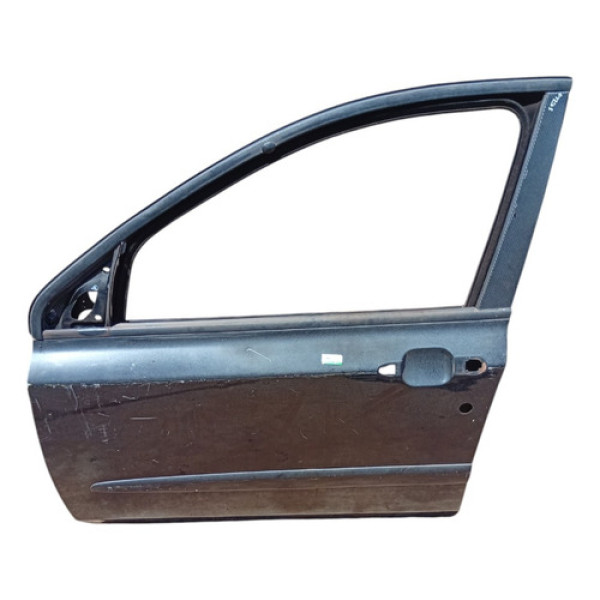 Porta Dianteira Esquerda Fiat Stilo 2004 A 2010 Dianteira Esquerda Preto