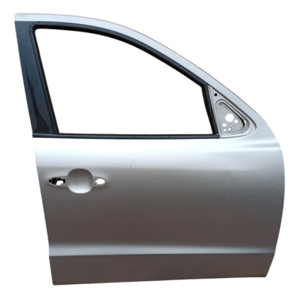 Porta Dianteira Direita Hyundai Santa Fé 2009 A 2012 Dianteira Direita Prata