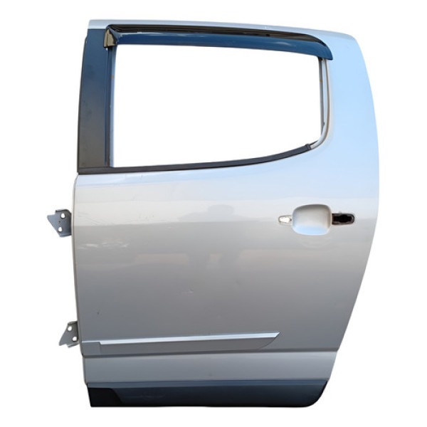 Porta Traseira Esquerda Gm S10 2013 A 2019 Traseira Esquerda Prata