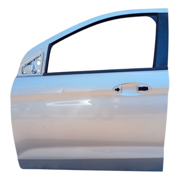 Porta Dianteira Esquerda Ford Ka 2015 A 2021 Dianteira Esquerda Prata