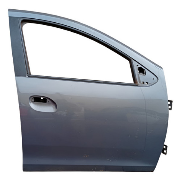 Porta Dianteira Direita Renault Sandero 2015 A 2020 Dianteira Direita Azul
