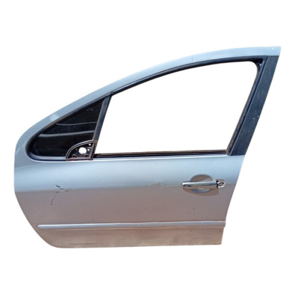 Porta Dianteira Esquerda Peugeot 307 2006 A 2012 Dianteira Esquerda Cinza