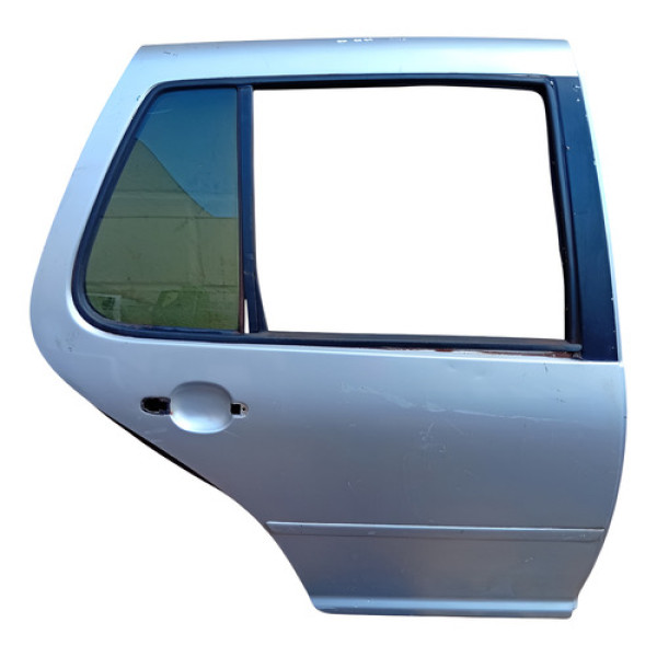 Porta Traseira Direita Vw Golf 2000 A 2010 Traseira Direita Cinza