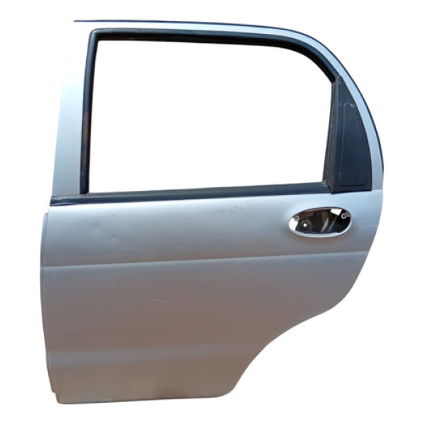 Porta Traseira Esquerda Chery Qq 2011 A 2015 Traseira Esquerda Cinza