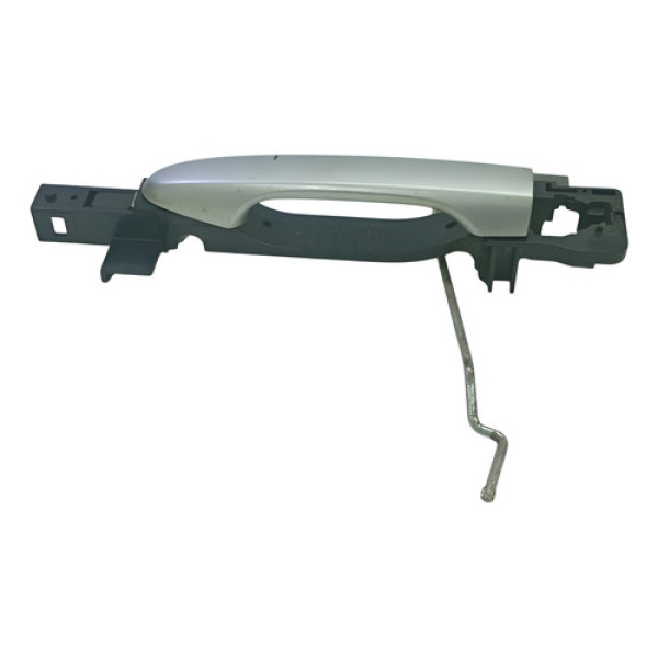 Maçaneta Externa Traseira Esquerda Honda Civc G9 2013 14 15 Prata