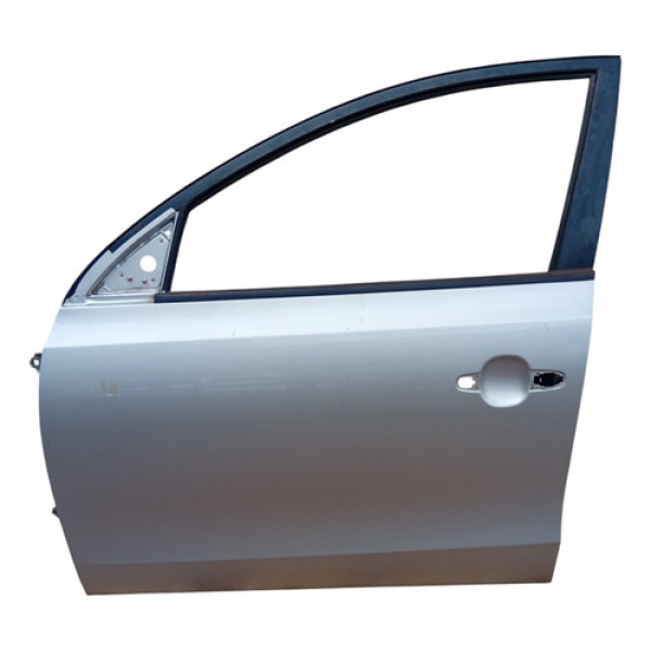 Porta Dianteira Esquerda Hyundai I30 2009 A 2015 Dianteira Esquerda Cinza