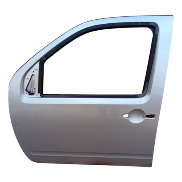 Porta Dianteira Esquerda Nissan Frontier 2010 A 2014 Dianteira Esquerda Cinza