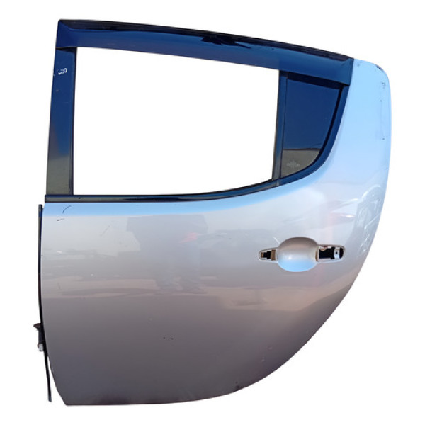 Porta Traseira Esquerda Mitsubishi L200 Triton 2000 A 2016 Traseira Esquerda Cinza